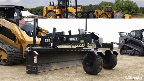 cat grader attachment for skid steer|caterpillar skid steer grader attachment.